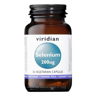 Selenio 200 mcg. Viridian - 30 cápsulas