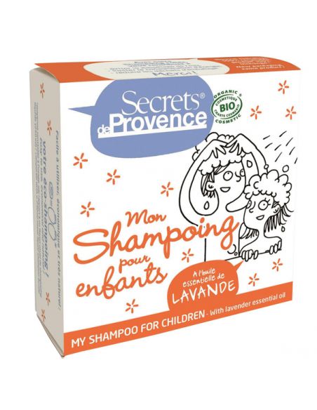 Champú Sólido para Niños Secrets de Provence - 85 gramos