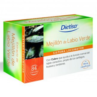 Mejillón de Labio Verde Dietisa - 84 cápsulas