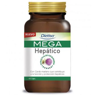 Mega Hepático Dietisa - 60 cápsulas