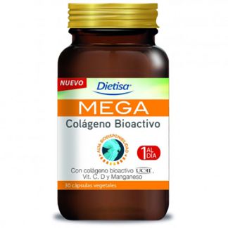 Mega Colágeno Bioactivo Dietisa - 30 cápsulas