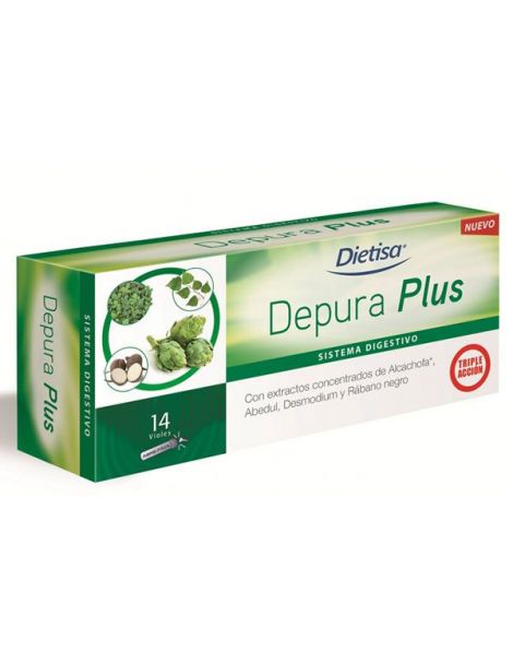Depura Plus Dietisa - 14 viales