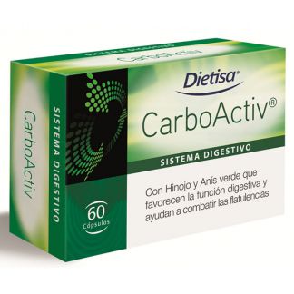 Carboactiv Dietisa - 60 cápsulas