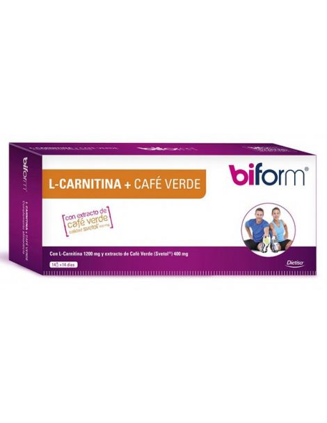 Biform Reductor L-Carnitina + Café Verde (Svetol) Dietisa - 14 viales