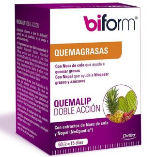 Biform Quemalip Dietisa - 60 cápsulas