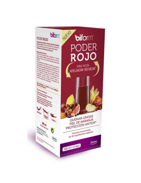 Biform Poder Rojo Dietisa - 500 ml.
