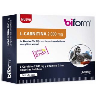Biform L-Carnitina 2000 mg. Dietisa - 14 viales