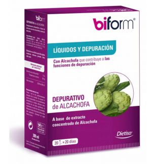 Biform Depurativo de Alcachofa Dietisa - 20 viales