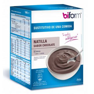 Biform Crema de Chocolate Dietisa - 6 sobres