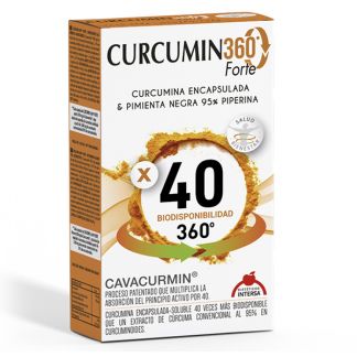 Curcumin 360 Forte Intersa - 60 cápsulas