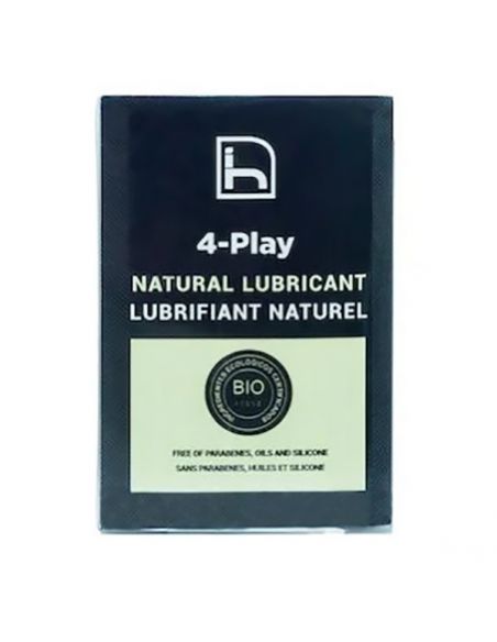 Lubricante Natural 4-Play - 10 monodosis