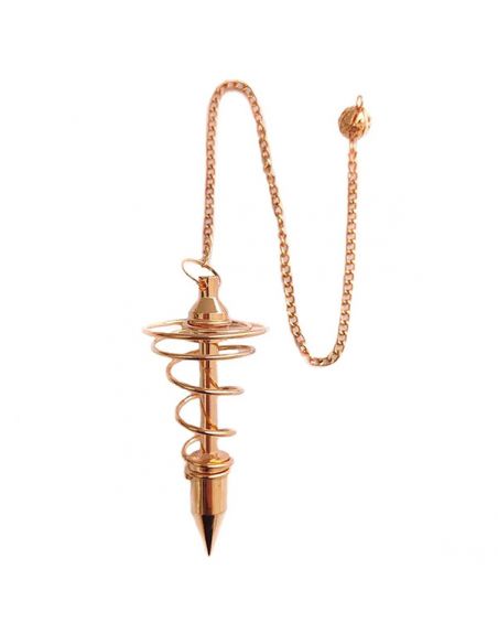 Péndulo Espiral Cobre