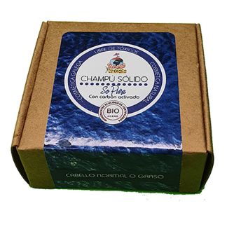 Champú Sólido con Carbón Activado Argaia - 50 gramos