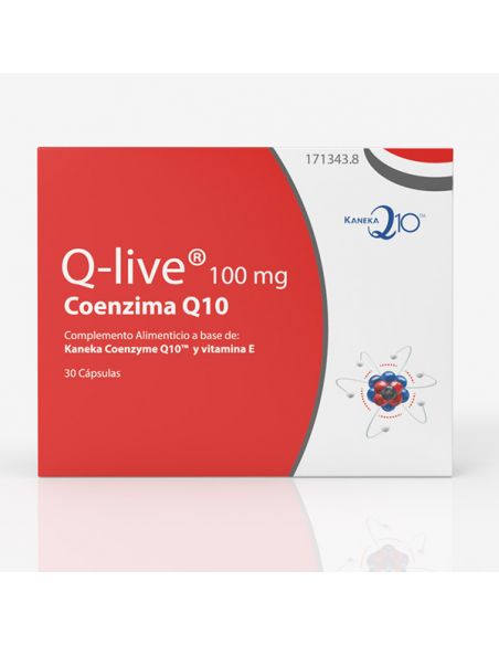 Q-Live CoQ10 100 mg Margan - 30 cápsulas