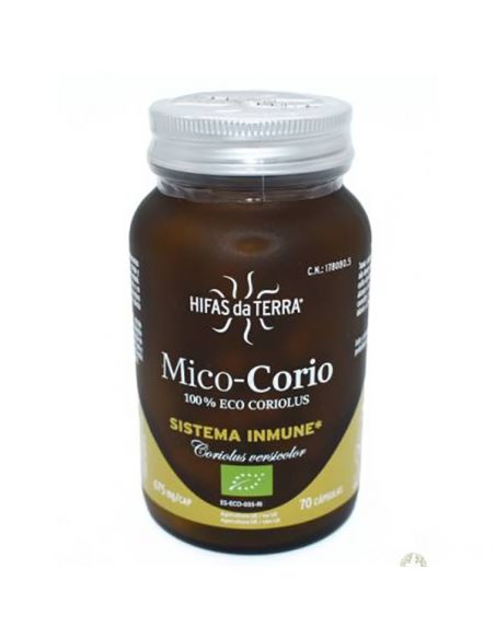 Mico-Corio Hifas da Terra - 70 cápsulas