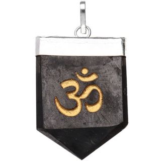 Colgante Flecha OM Shungit