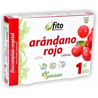 Fito Premium Arándano Rojo Pinisan - 30 cápsulas