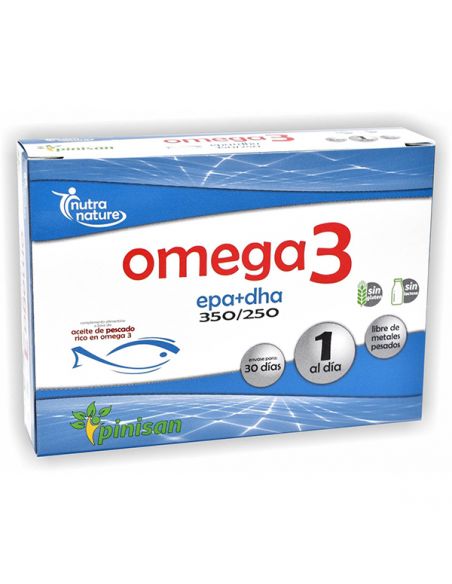 Omega 3 EPA + DHA Pinisan - 30 perlas