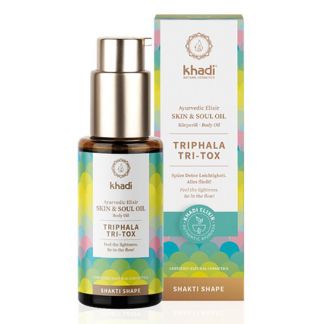 Aceite Elixir Ayurveda Triphala Tritox Khadi - 50 ml.