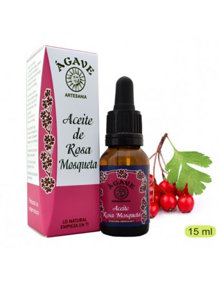 Aceite de Rosa Mosqueta Ágave - 15 ml.