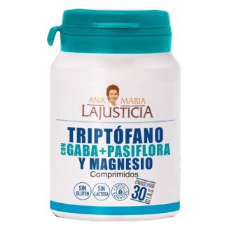 Triptófano con GABA + Pasiflora y Magnesio Ana Mª. Lajusticia - 60 comprimidos