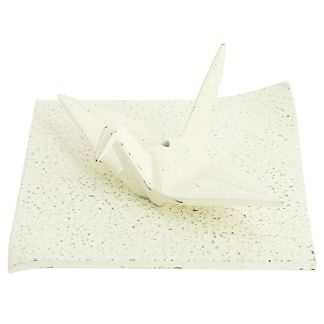 Incensario Grulla Orizuru Blanco Iwachu