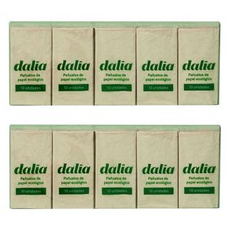 Pañuelos de Papel Ecológico Dalia - 10 paquetes