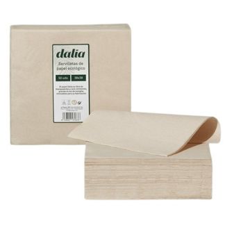 Servilletas de Papel Ecológico Dalia - 50 unidades