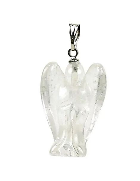 Colgante Ángel de Cristal de Roca