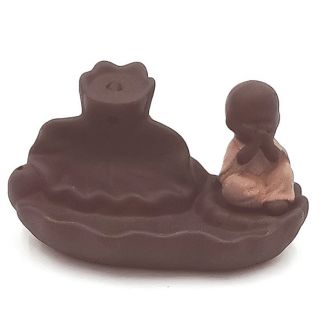 Quemador de Incienso de Reflujo Monje