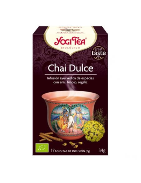 Yogi Tea Chai Dulce - 17 bolsitas