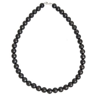 Collar Bolas Shungit - 10 mm.