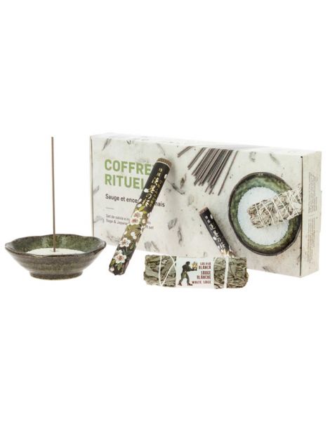Set Rituales Salvia e Incienso Japonés