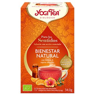 Yogi Tea Para los Sentidos Bienestar Natural - 17 bolsitas