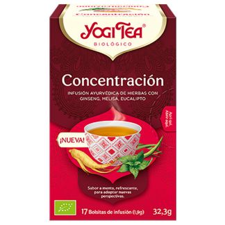 Yogi Tea Concentración - 17 bolsitas