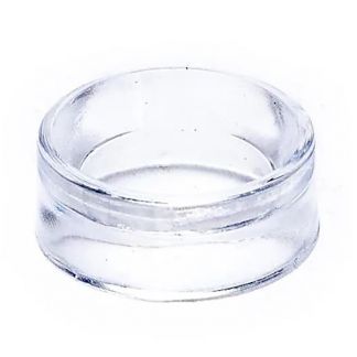 Base Transparente para Esferas o Huevos de Piedras y Minerales