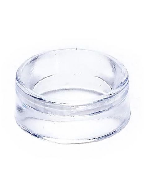 Base Transparente para Esferas o Huevos de Piedras y Minerales
