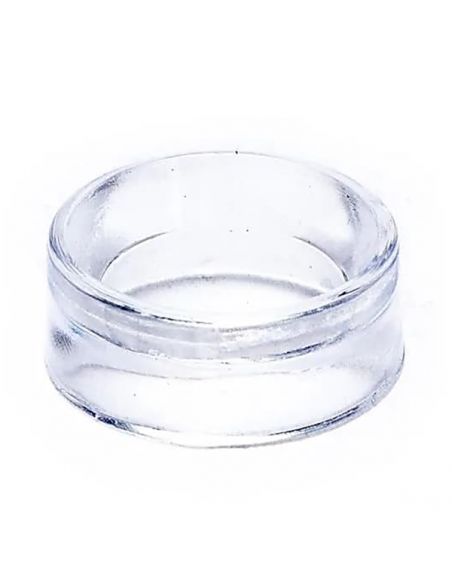 Base Transparente para Esferas o Huevos de Piedras y Minerales