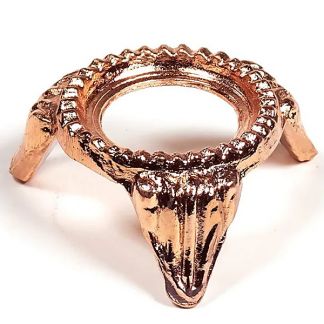 Base Cobre para Esferas o Huevos de Piedras y Minerales