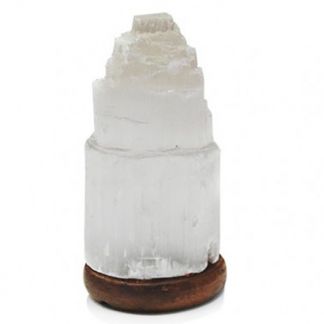 Lámpara Rústica de Selenita