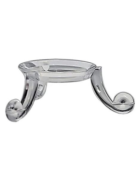 Base Transparente para Esferas o Huevos de Piedras y Minerales Tres Pies