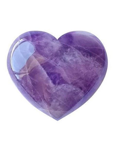Corazón de Amatista - 5 cm.