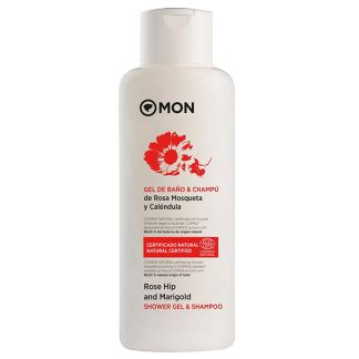 Gel-Champú de Rosa Mosqueta y Caléndula Mon - 750 ml.