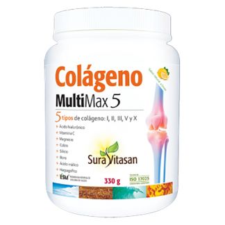 Colágeno Multi Max 5 Sura Vitasan - 330 gramos