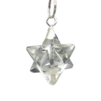 Péndulo Merkaba Cuarzo Transparente Nestinar