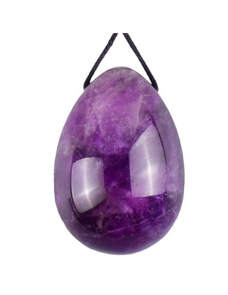 Huevo Vaginal de Amatista Mediano