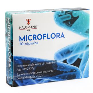 Microflora Hausmann Tec - 30 cápsulas