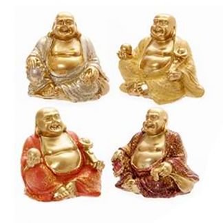 Buda Feliz - 4x5 cm.