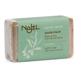 Jabón de Alepo con Leche de Cabra Najel - pastilla de 100 gramos
