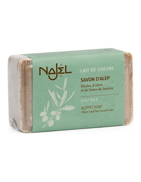 Jabón de Alepo con Leche de Cabra Najel - pastilla de 100 gramos